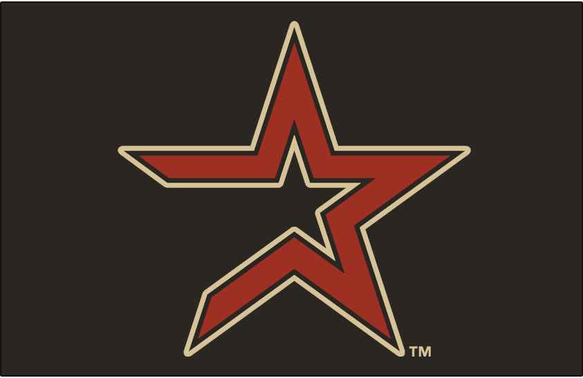 Houston Astros 2000-2012 Cap Logo iron on heat transfer